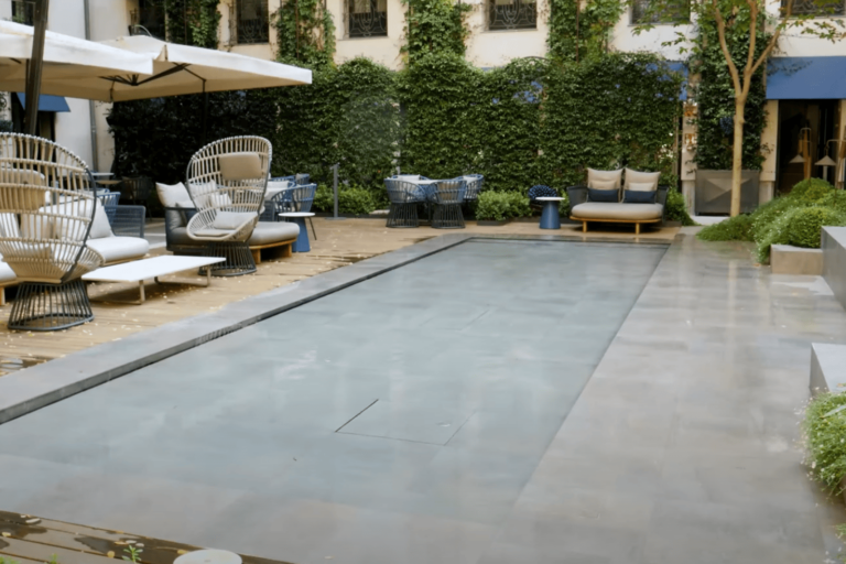 Dalla piscina alla pedana calpestabile Dalla piscina alla pedana calpestabile